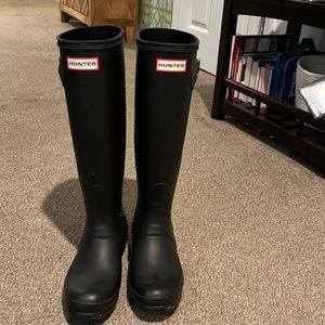 Hunter rain boots